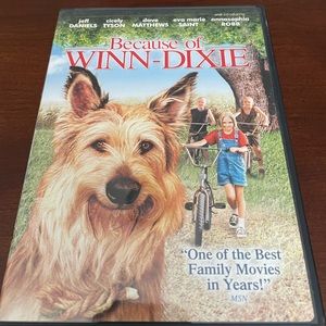 🎉2X Host Pick 🎉Because of Winn-Dixie DVD